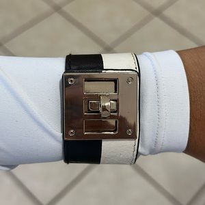 Unique Black and White wristband